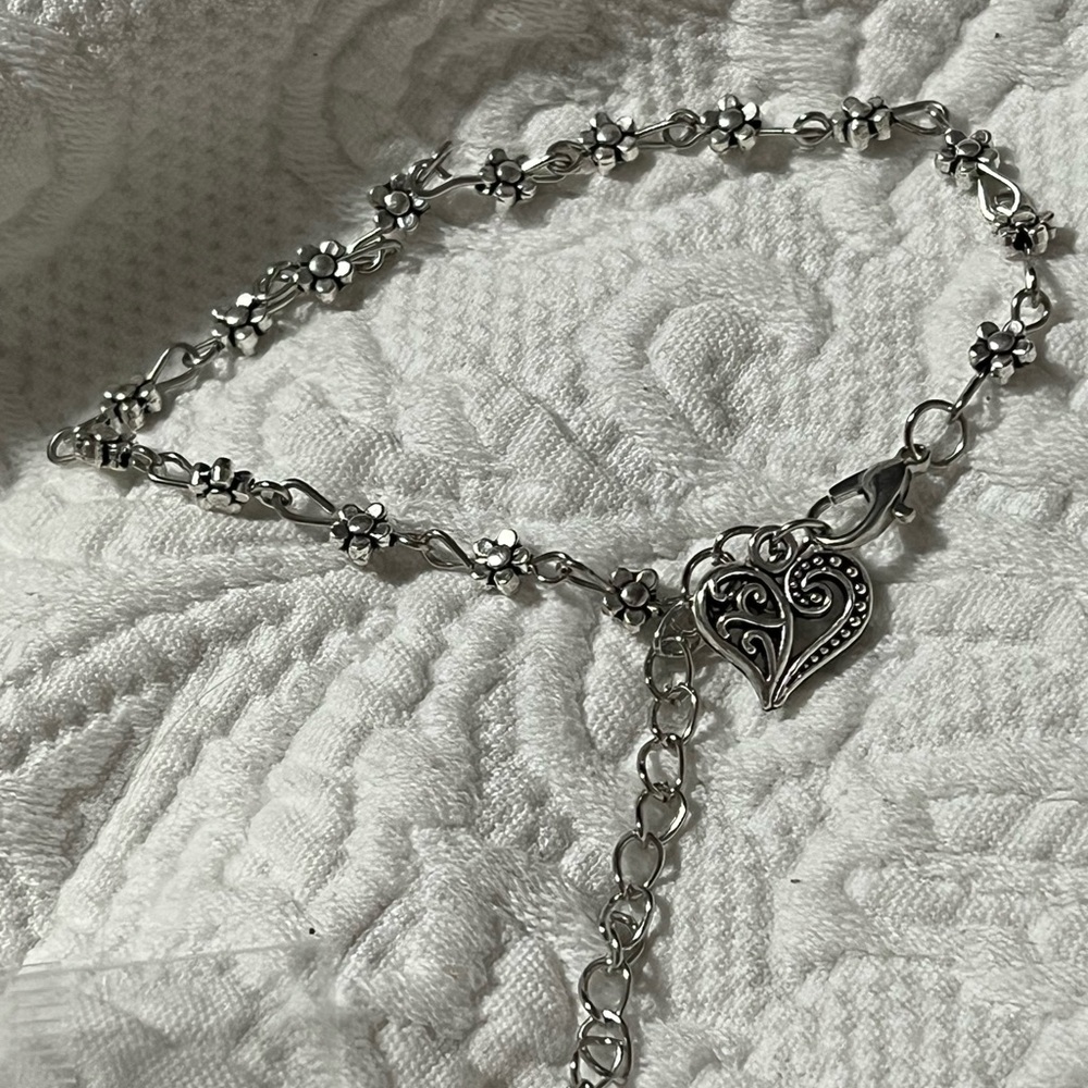 Floral anklet/Bracelet - Picture 9 of 11